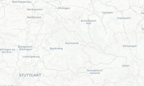 Regenradar Vorschaubild - Aktuelle Niederschläge in Murrhardt und Umgebung