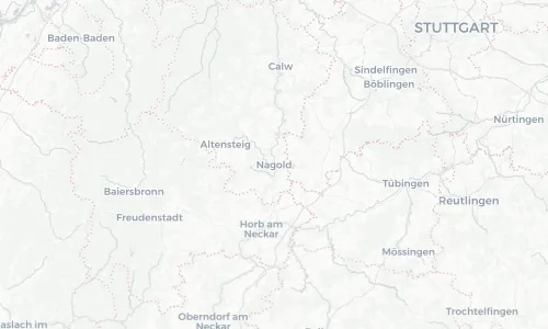 Regenradar Vorschaubild - Aktuelle Niederschläge in Nagold und Umgebung