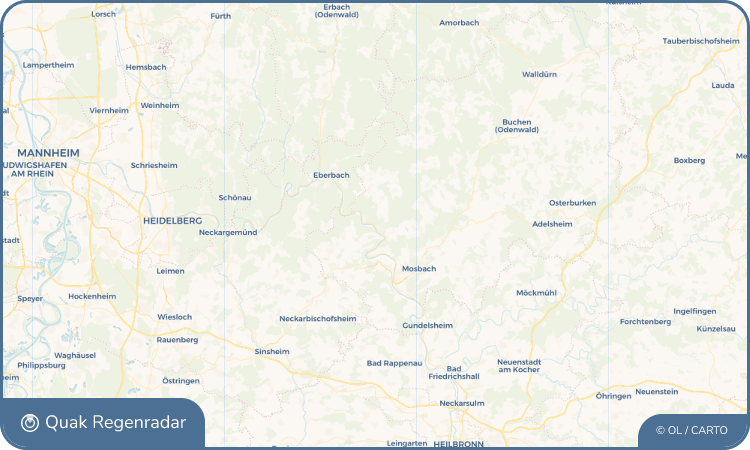 Quak Regenradar-Widget Neckargerach