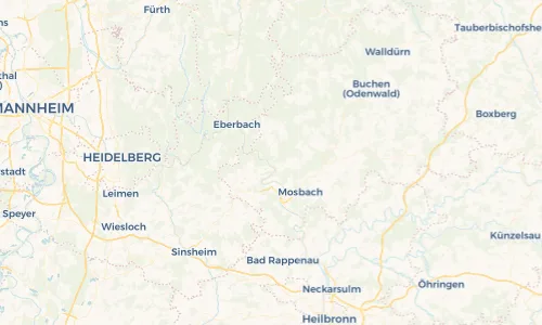 Regenradar Vorschaubild - Aktuelle Niederschläge in Neckargerach und Umgebung