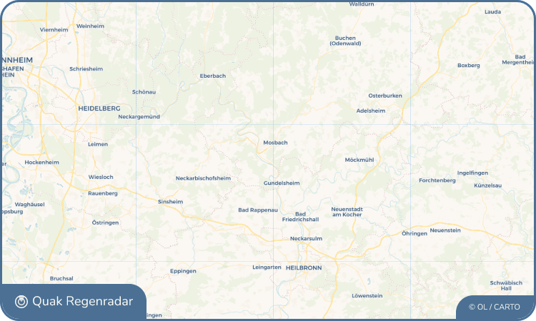 Quak Regenradar-Widget Neckarzimmern
