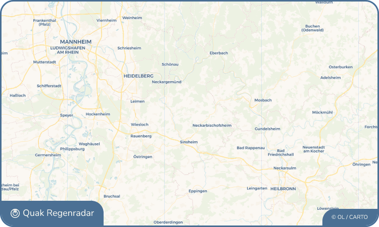Quak Regenradar-Widget Neidenstein