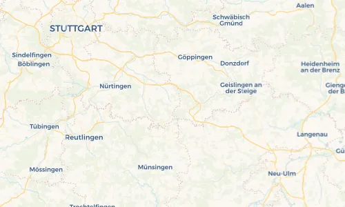Regenradar Vorschaubild - Aktuelle Niederschläge in Neidlingen und Umgebung