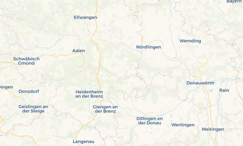 Regenradar Vorschaubild - Aktuelle Niederschläge in Neresheim und Umgebung