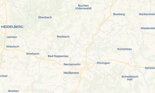 Regenradar Vorschaubild - Aktuelle Niederschläge in Neudenau und Umgebung