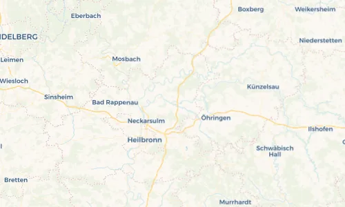 Regenradar Vorschaubild - Aktuelle Niederschläge in Neuenstadt am Kocher und Umgebung