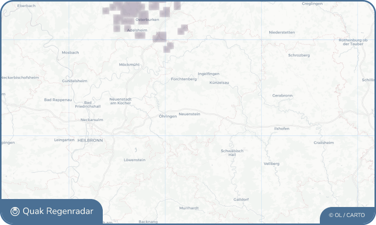 Regenradar-Widget für Neuenstein