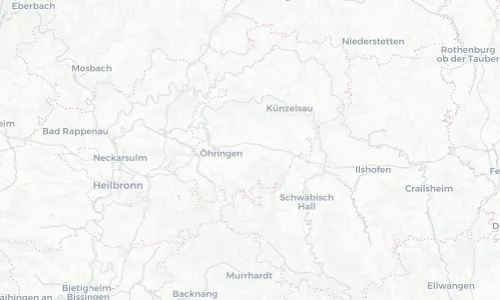 Regenradar Vorschaubild - Aktuelle Niederschläge in Neuenstein und Umgebung