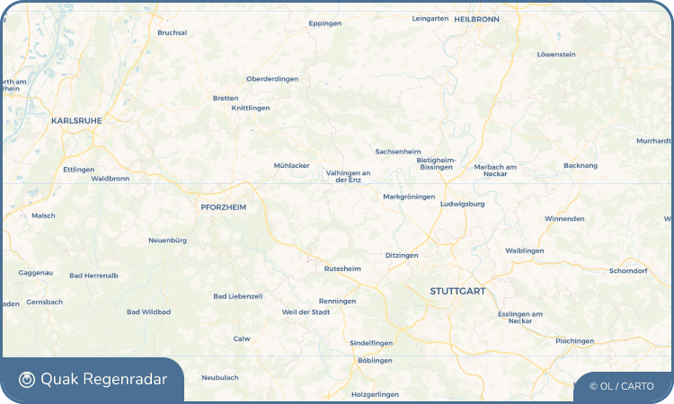 Quak Regenradar-Widget Nussdorf