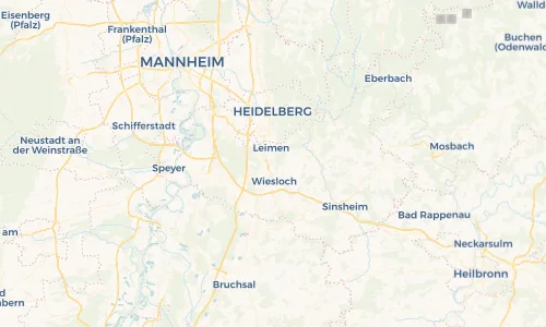 Regenradar Vorschaubild - Aktuelle Niederschläge in Nußloch und Umgebung