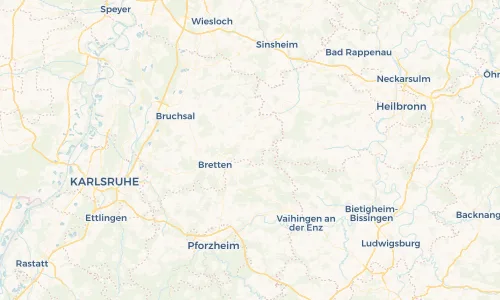 Regenradar Vorschaubild - Aktuelle Niederschläge in Oberderdingen und Umgebung
