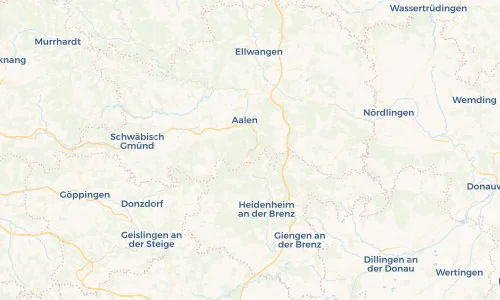 Regenradar Vorschaubild - Aktuelle Niederschläge in Oberkochen und Umgebung