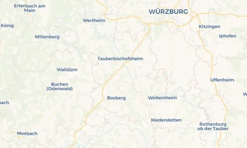 Regenradar Vorschaubild - Aktuelle Niederschläge in Oberlauda und Umgebung