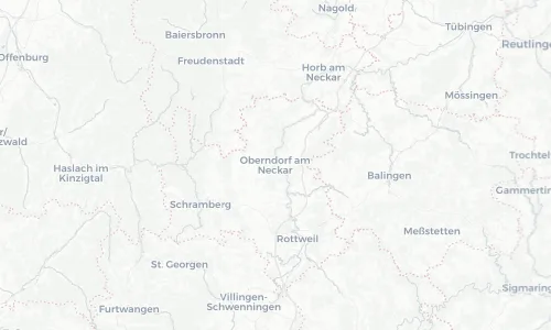 Regenradar Vorschaubild - Aktuelle Niederschläge in Oberndorf am Neckar und Umgebung