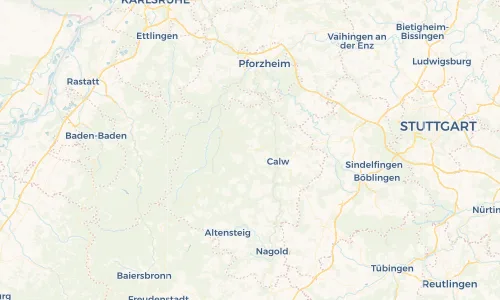 Regenradar Vorschaubild - Aktuelle Niederschläge in Oberreichenbach und Umgebung