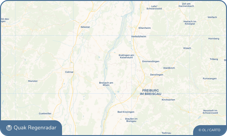 Quak Regenradar-Widget Oberrotweil