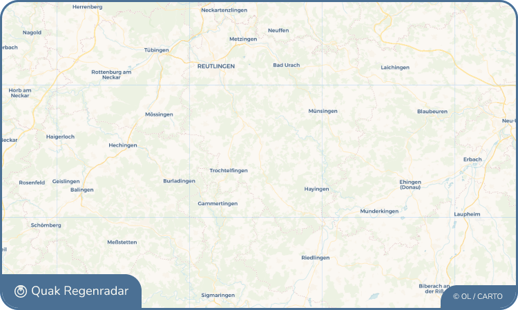 Quak Regenradar-Widget Oberstetten
