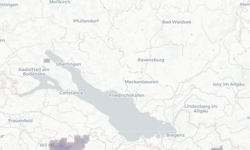 Regenradar Vorschaubild - Aktuelle Niederschläge in Oberteuringen und Umgebung
