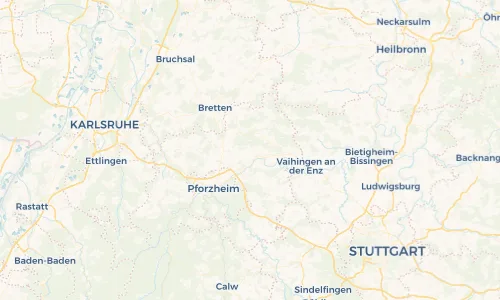 Regenradar Vorschaubild - Aktuelle Niederschläge in Ötisheim und Umgebung