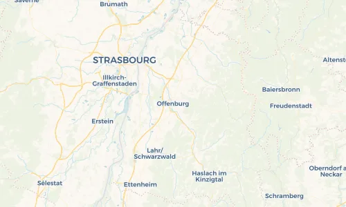Regenradar Vorschaubild - Aktuelle Niederschläge in Offenburg und Umgebung