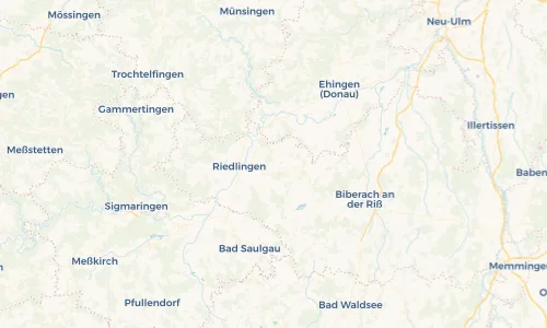 Regenradar Vorschaubild - Aktuelle Niederschläge in Offingen und Umgebung