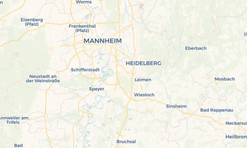 Regenradar Vorschaubild - Aktuelle Niederschläge in Oftersheim und Umgebung