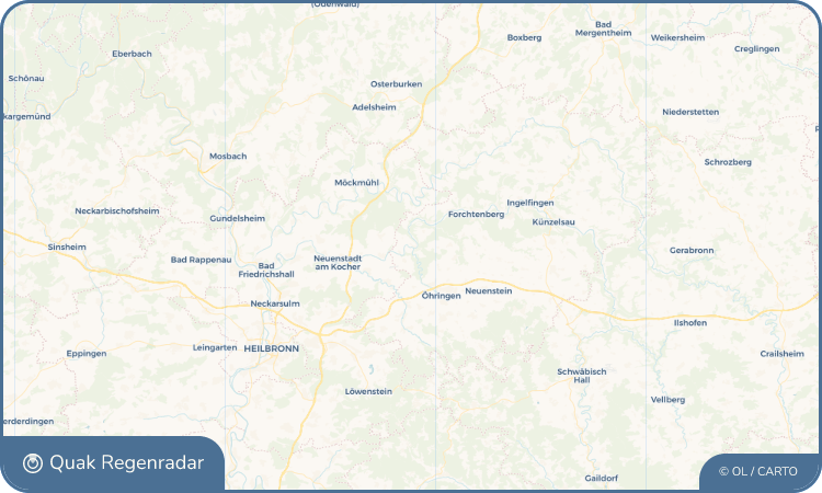 Quak Regenradar-Widget Ohrnberg