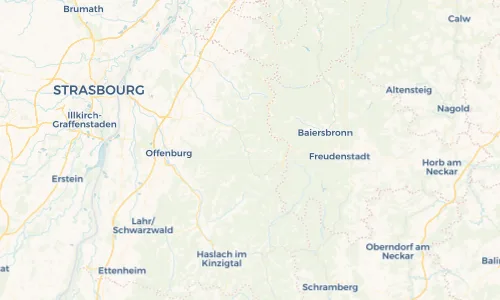 Regenradar Vorschaubild - Aktuelle Niederschläge in Oppenau und Umgebung