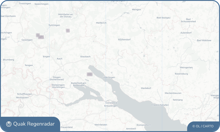 Regenradar-Widget für Owingen