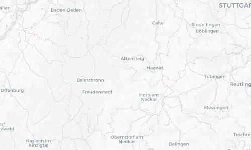 Regenradar Vorschaubild - Aktuelle Niederschläge in Pfalzgrafenweiler und Umgebung