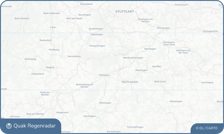 Quak Regenradar-Widget Pfrondorf