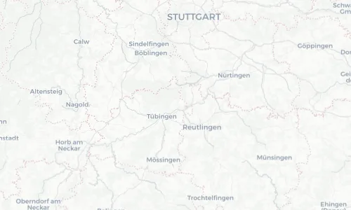 Regenradar Vorschaubild - Aktuelle Niederschläge in Pfrondorf und Umgebung