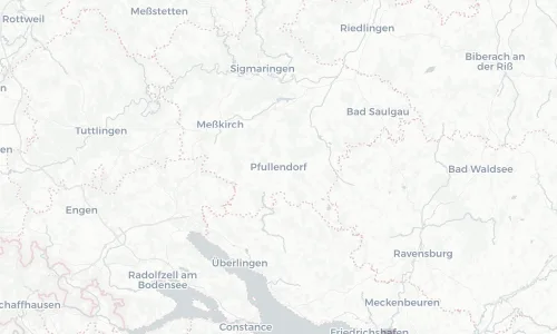 Regenradar Vorschaubild - Aktuelle Niederschläge in Pfullendorf und Umgebung