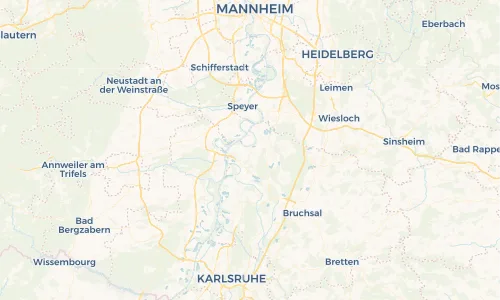 Regenradar Vorschaubild - Aktuelle Niederschläge in Philippsburg und Umgebung