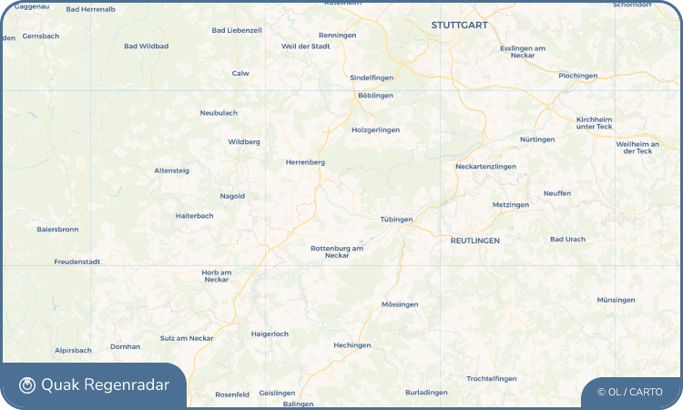 Quak Regenradar-Widget Poltringen