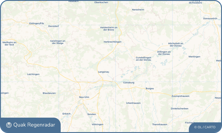 Quak Regenradar-Widget Rammingen
