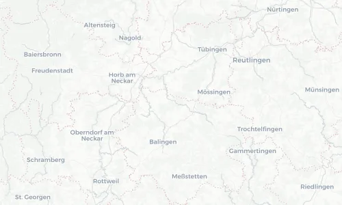 Regenradar Vorschaubild - Aktuelle Niederschläge in Rangendingen und Umgebung
