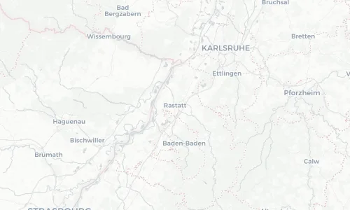 Regenradar Vorschaubild - Aktuelle Niederschläge in Rastatt und Umgebung