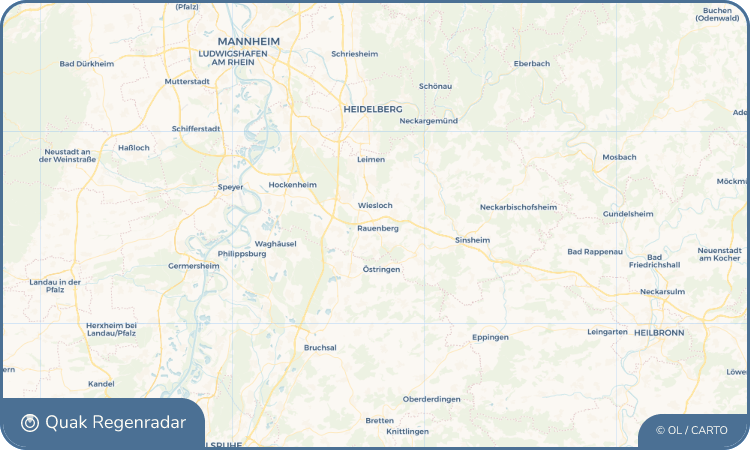 Quak Regenradar-Widget Rauenberg