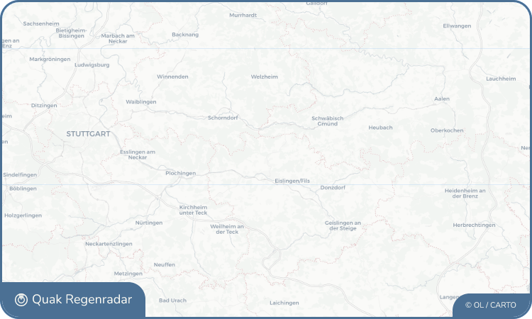 Quak Regenradar-Widget Rechberghausen