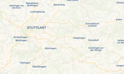 Regenradar Vorschaubild - Aktuelle Niederschläge in Reichenbach an der Fils und Umgebung
