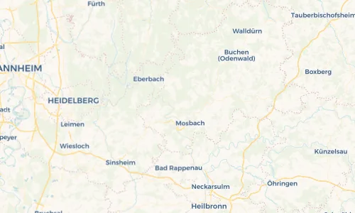 Regenradar Vorschaubild - Aktuelle Niederschläge in Reichenbuch und Umgebung