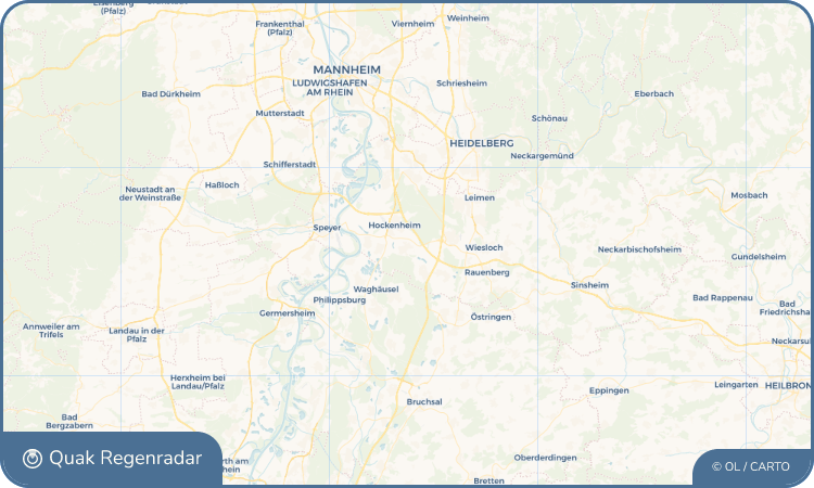 Quak Regenradar-Widget Reilingen