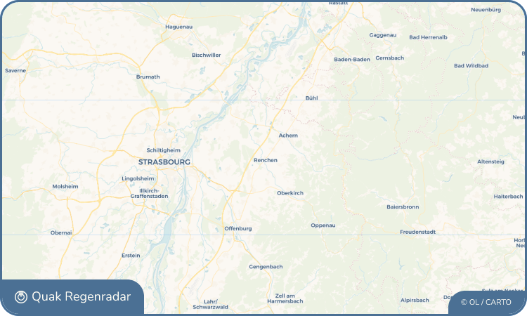 Regenradar-Widget für Renchen
