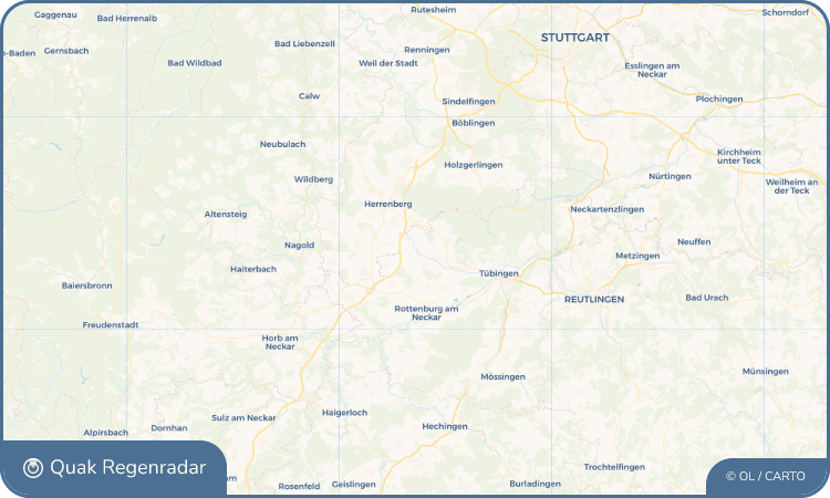 Quak Regenradar-Widget Reusten