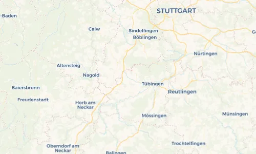 Regenradar Vorschaubild - Aktuelle Niederschläge in Reusten und Umgebung