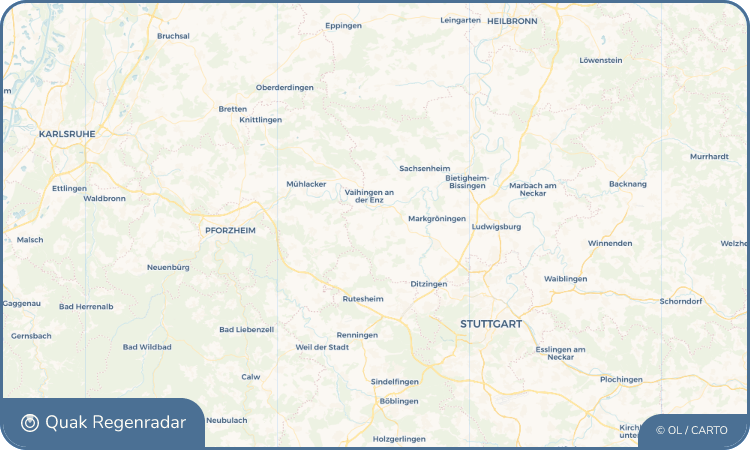 Quak Regenradar-Widget Riet