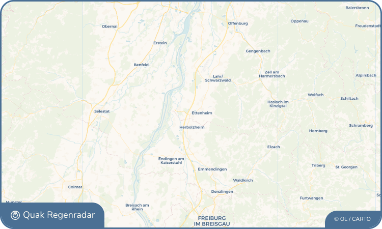 Quak Regenradar-Widget Ringsheim