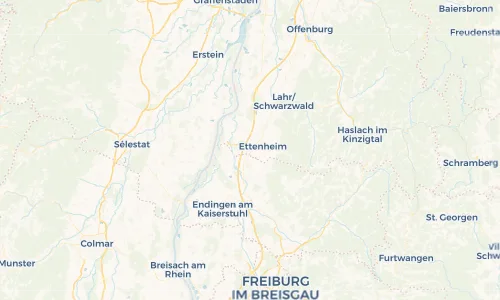 Regenradar Vorschaubild - Aktuelle Niederschläge in Ringsheim und Umgebung