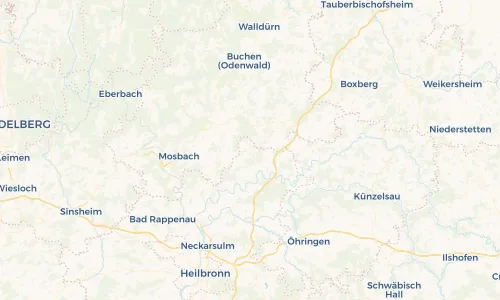 Regenradar Vorschaubild - Aktuelle Niederschläge in Roigheim und Umgebung